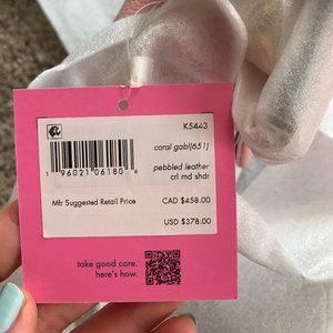 Kate Spade k5443 Coral Pebble Leather